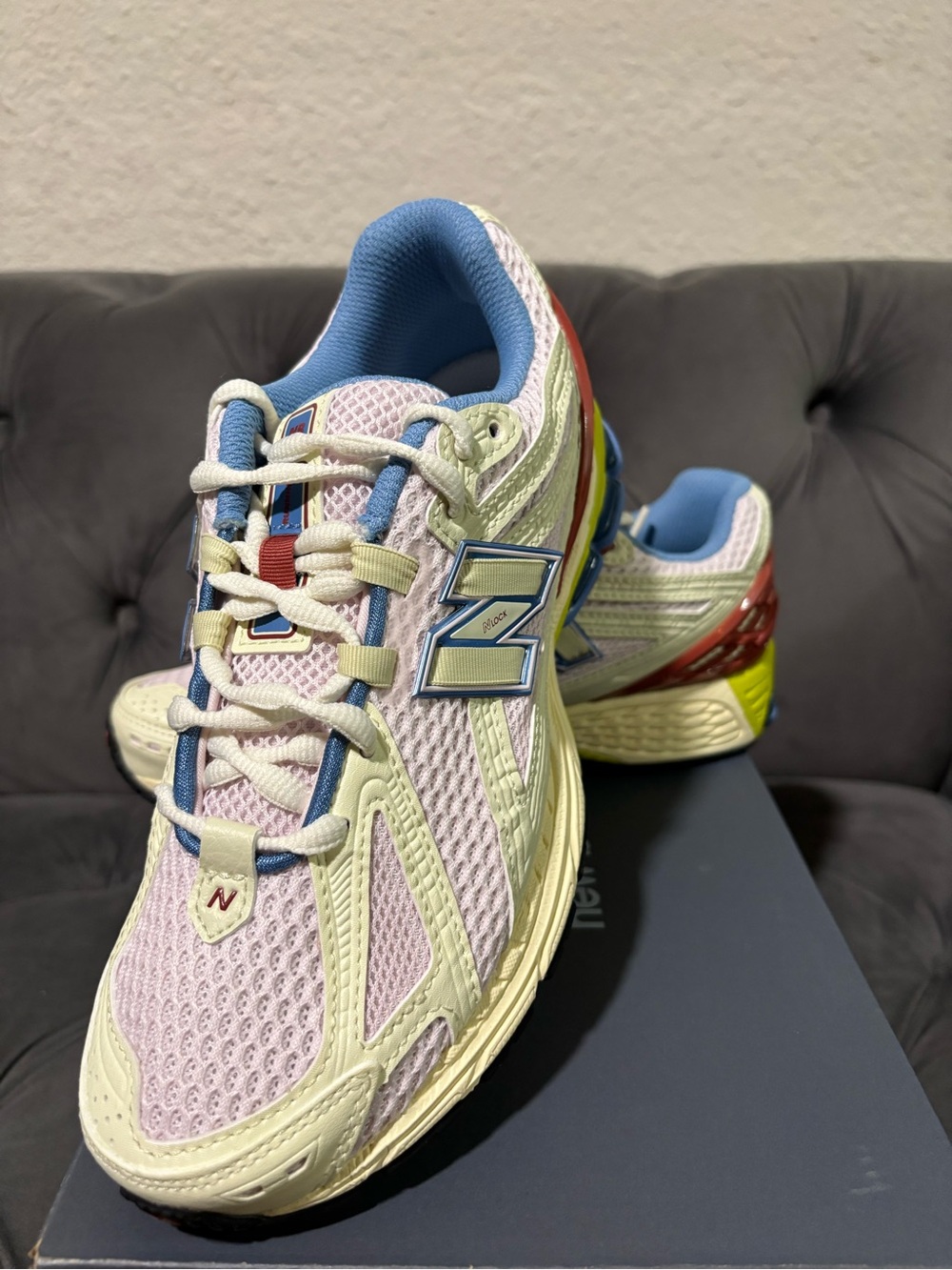 New Balance Women's Multi-Color Mesh Running Sneakers